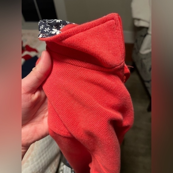 ORVIS NWT pink 1/4 Zip Pull over sweater Size Small - Picture 5 of 6